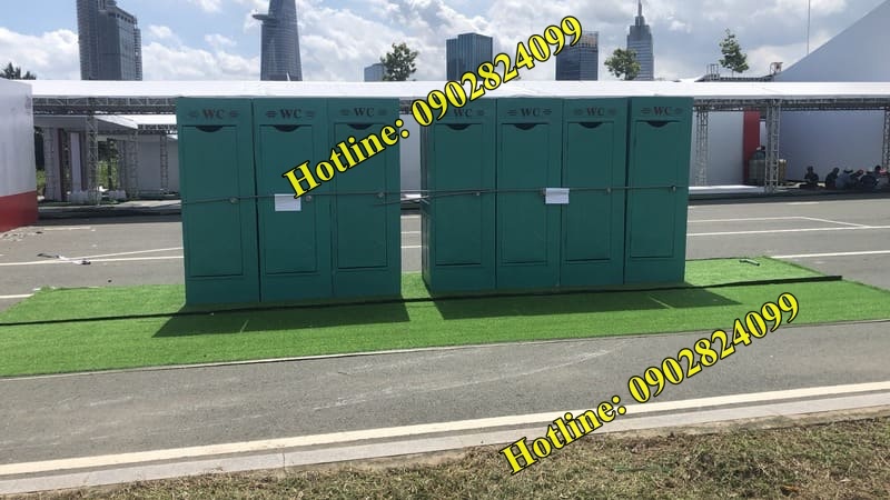 thuê toilet di động