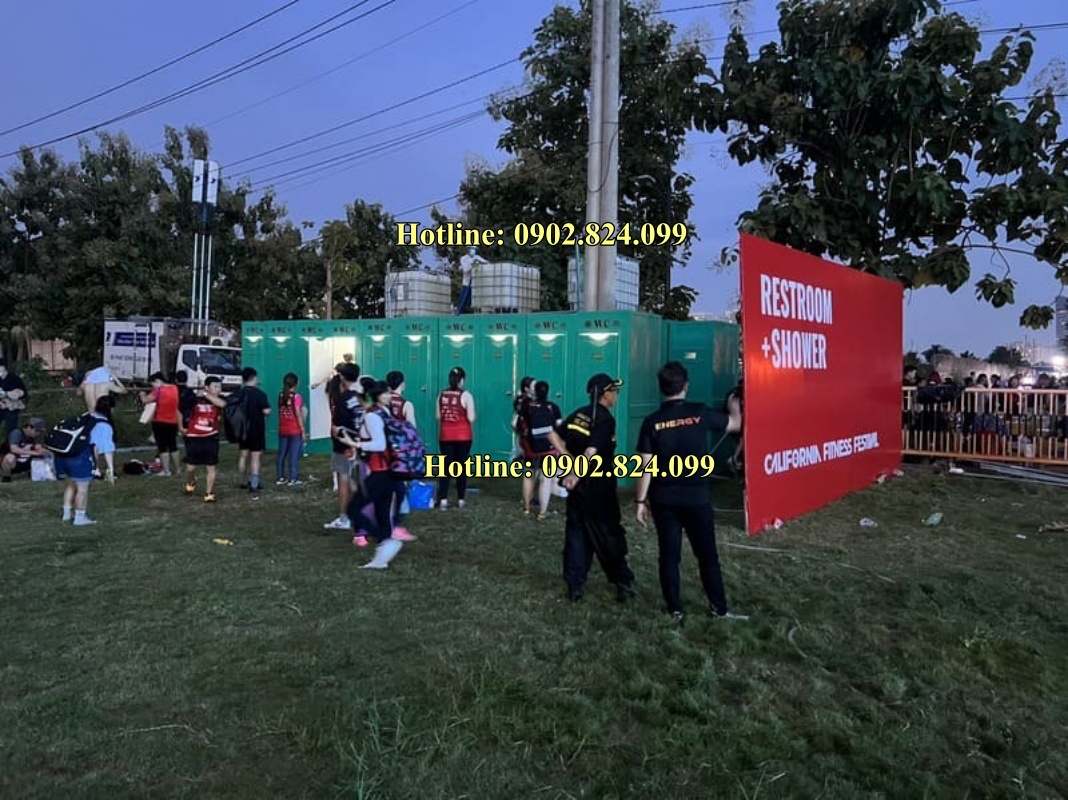 thuê toilet di động