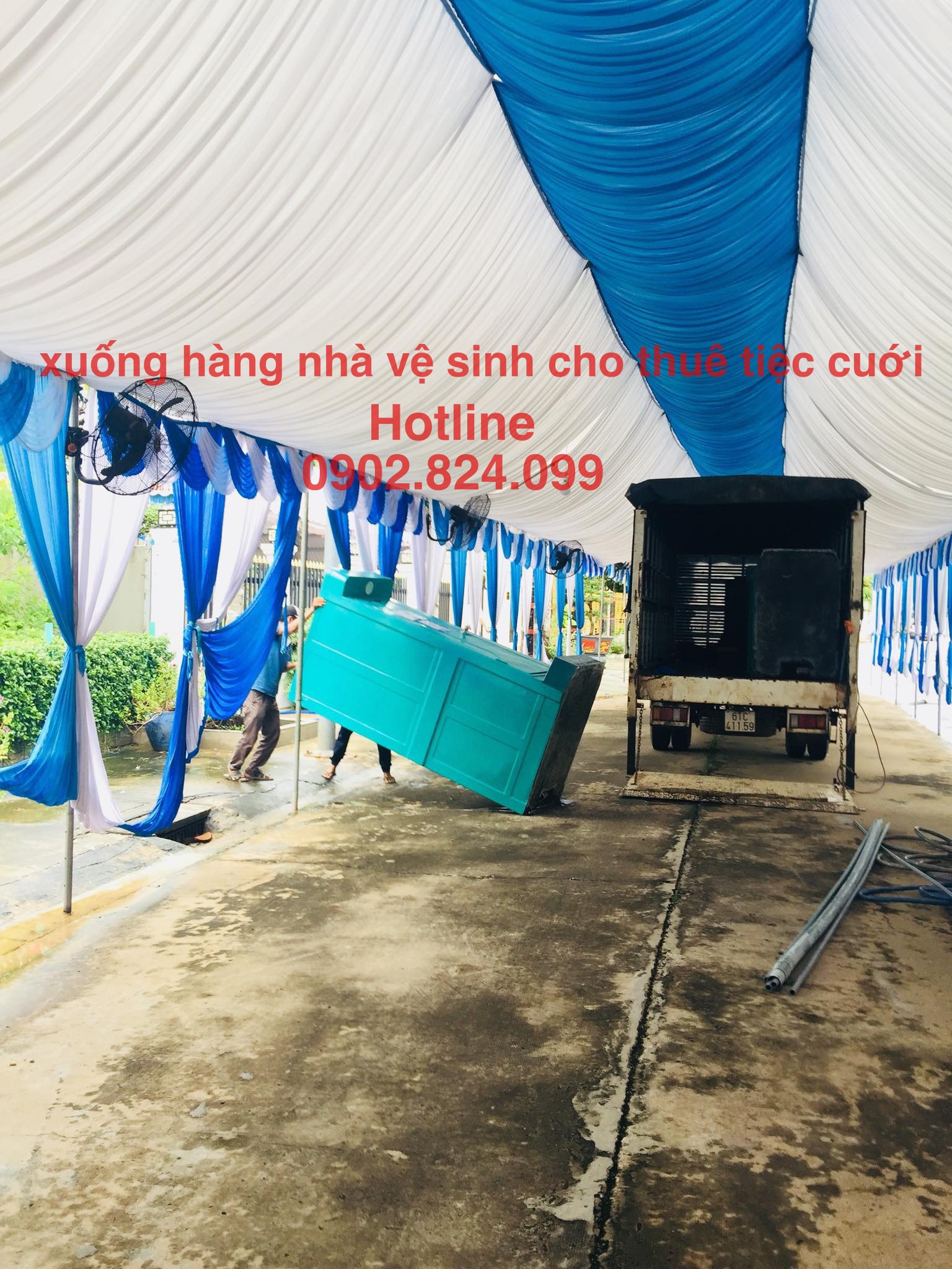 Thuê toilet di động