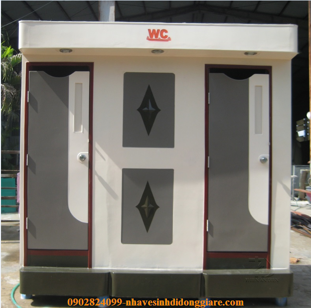 Nhà vệ sinh di động có bồn tiểu nam Nhà vệ sinh di động có bồn tiểu nam