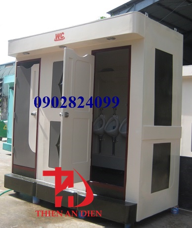nhà vệ sinh di động bồn tiểu nam