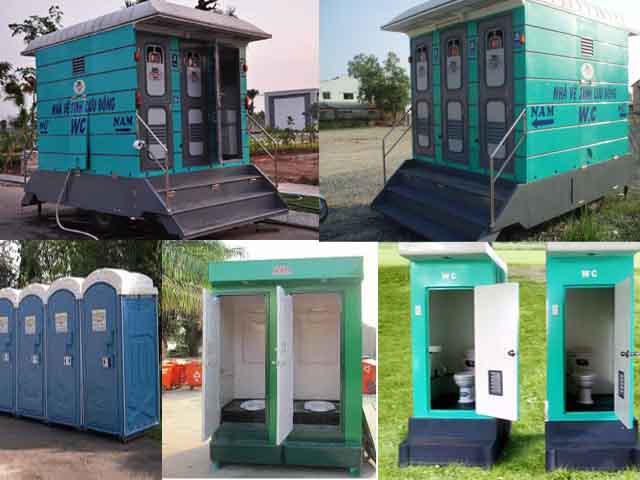 nhà vệ sinh di động cho thuê