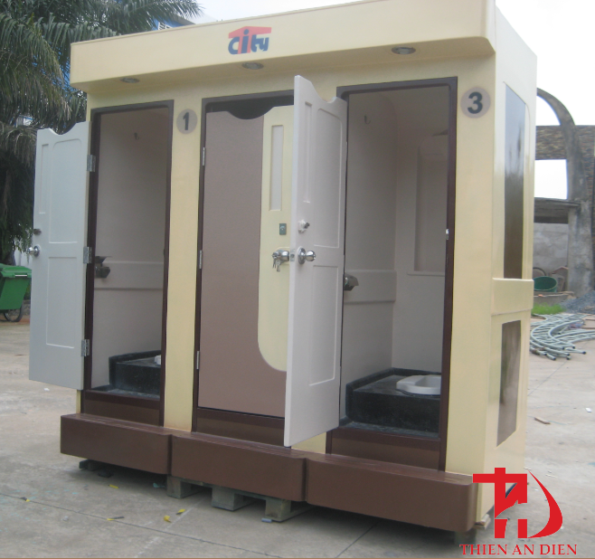 nhà vệ sinh di động composite