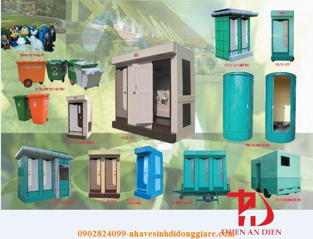 nhà vệ sinh di động giá rẻ