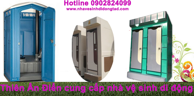 Nhà vệ sinh di động wc toilet