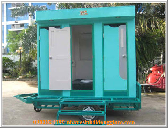 Nhà vệ sinh di động xa kéo