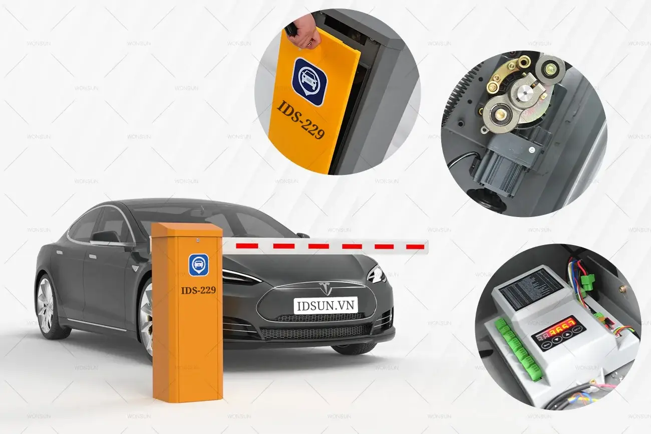 lắp đặt barie tự động