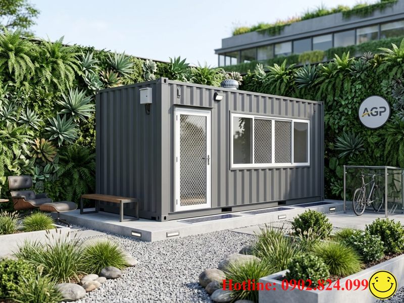Mẫu nhà Container nhỏ gọn hiện đại