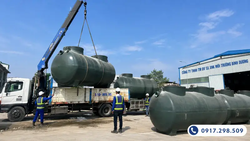 Mua bể phốt cho nhiều công trình thi công