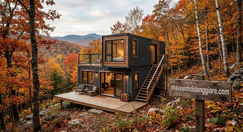 Nhà container đẹp