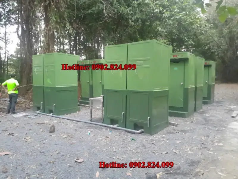 Nhà vệ sinh lắp đặt tại Đồng nai cho Công ty TNHH Katien S.F.R