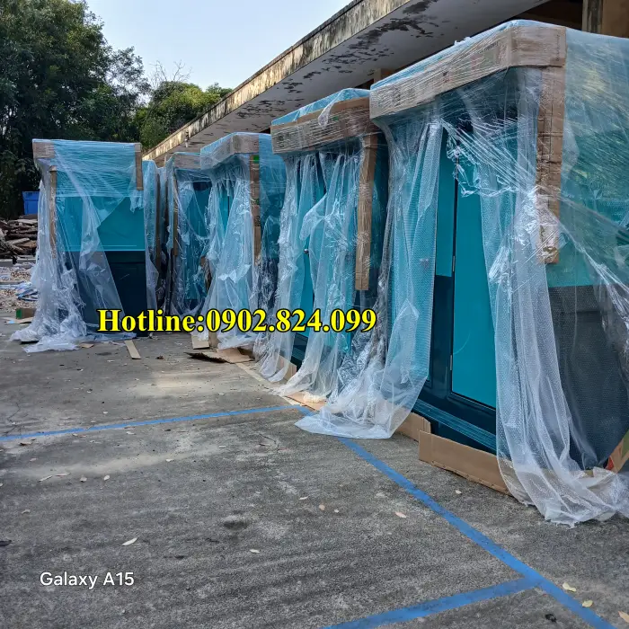 Nhà vệ sinh di động và bể phốt composite chịu lực
