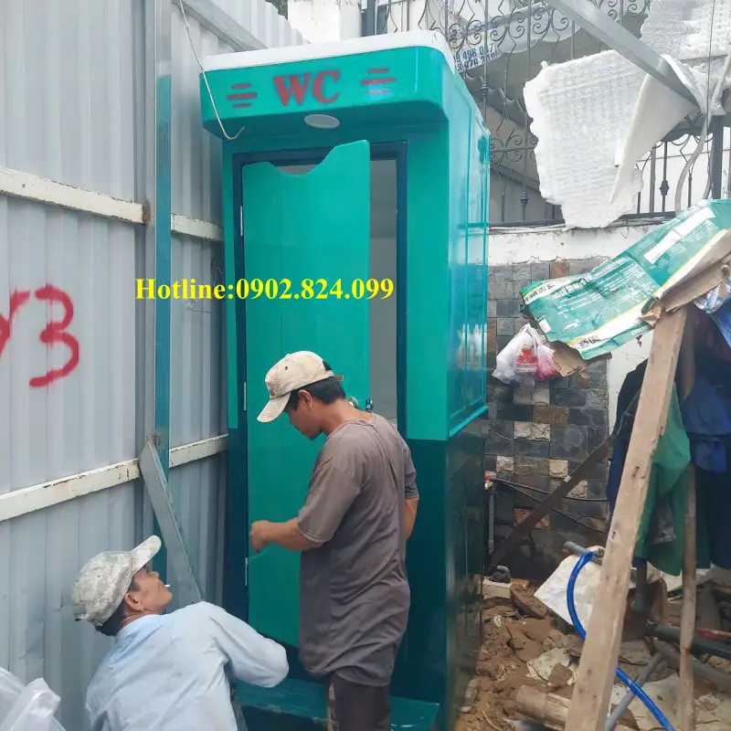 nhà vệ sinh công trình cho hẻm nhỏ