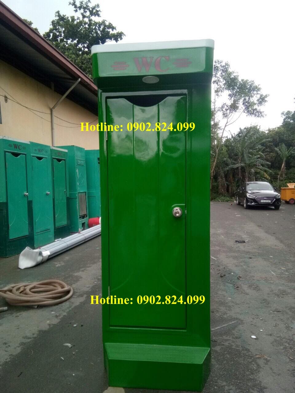 nhà vệ sinh di động buồng đơn