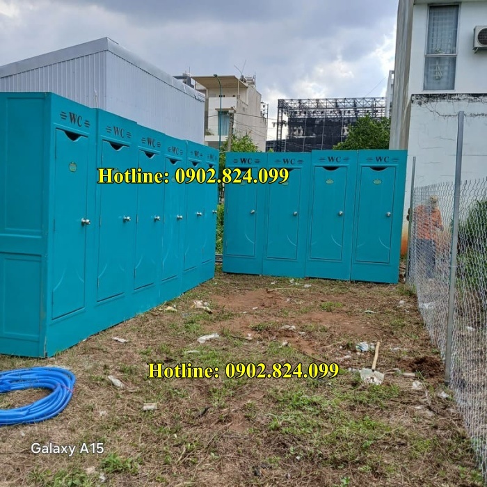 nhà vệ sinh di động cho thuê