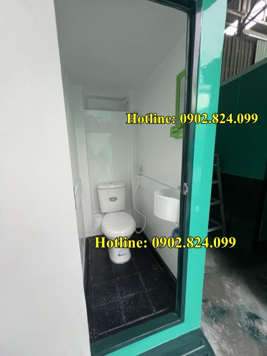 nhà vệ sinh di động giá rẻ buồng đơn