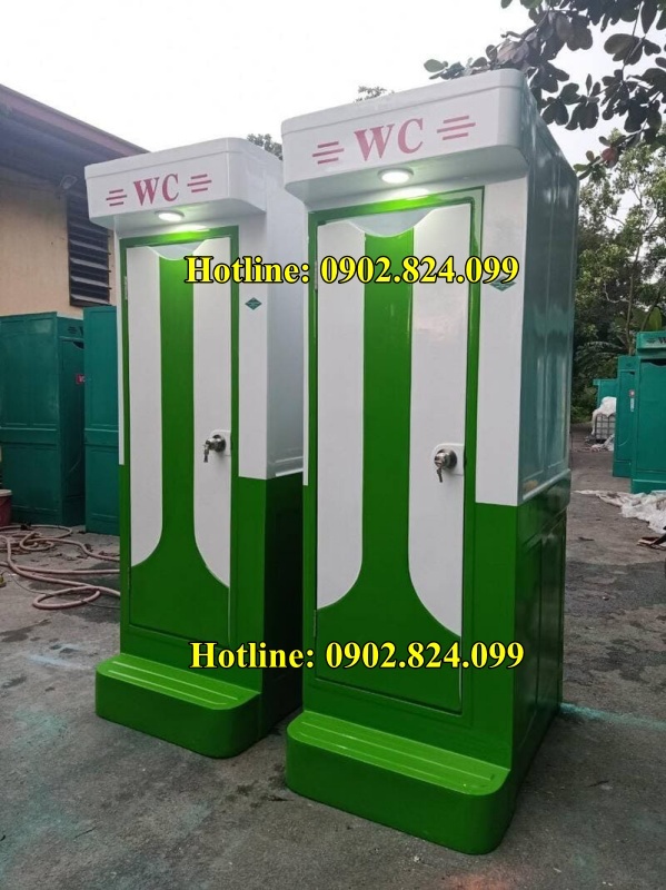 nhà vệ sinh di động kiểu mẫu sang trọng