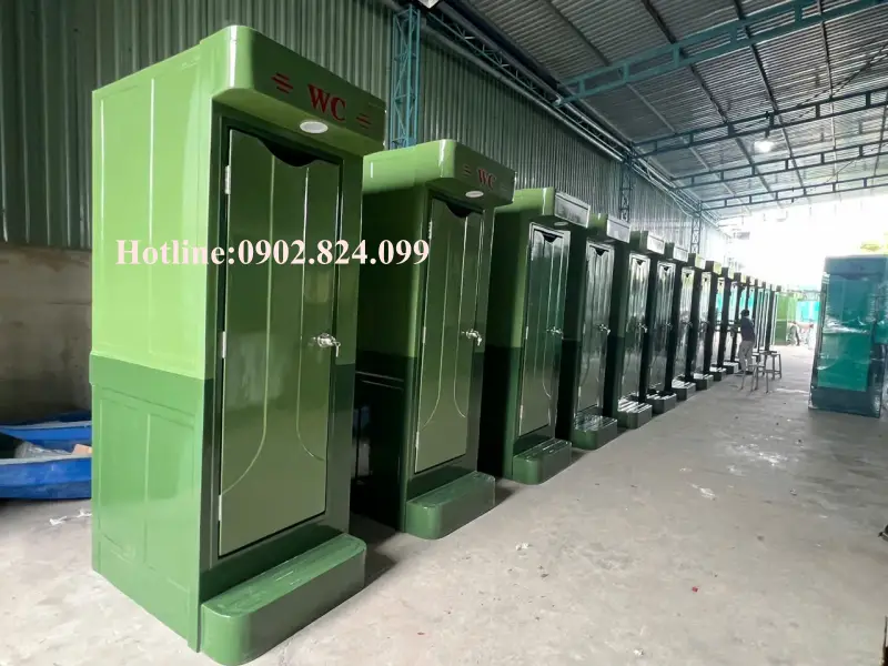 Nhà vệ sinh di động nào hợp với nhà đang sửa