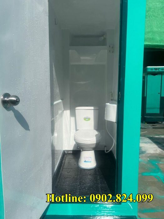 nội thất bên trong Toilet di động cho resort