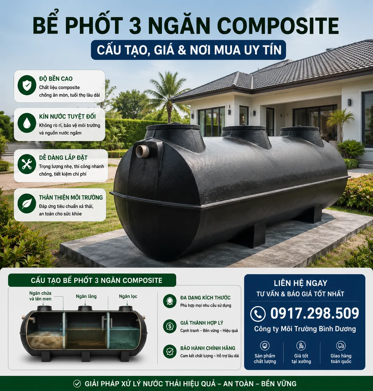 Hình ảnh thi công bể phốt chuyên nghiệp