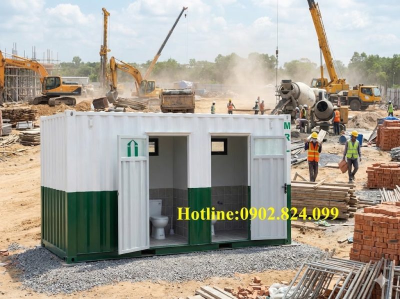 lưu ý khi chọn container vệ sinh