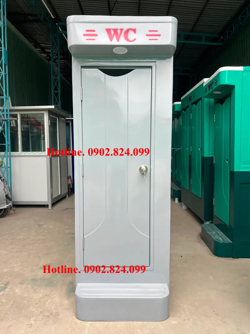 Nhà Vệ Sinh Công Trình Có Bồn Tự Hoại Composite