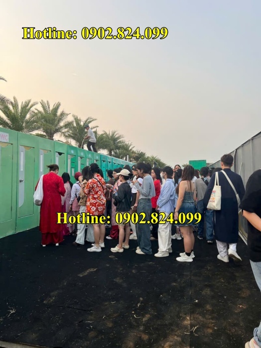 thuê nhà vệ sinh tạm thời