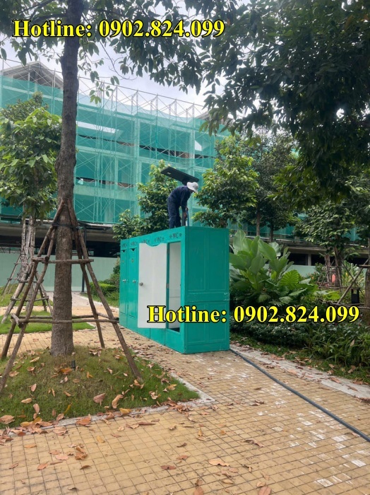 thuê nhà vệ sinh tạm thời