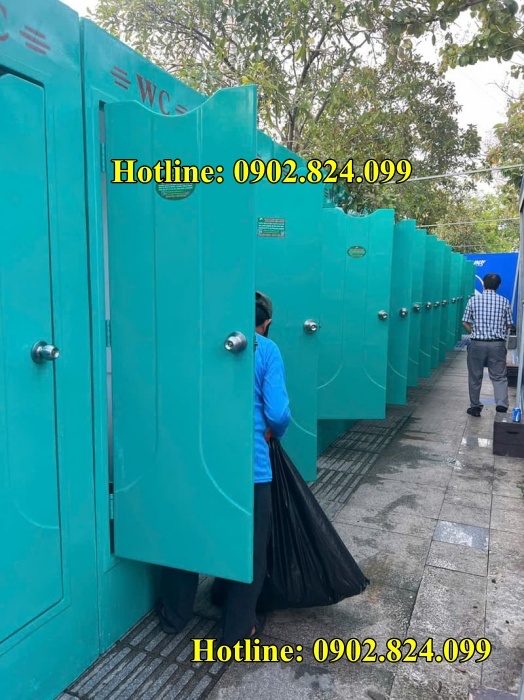 thuê toilet di động