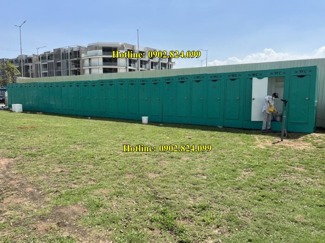 thuê toilét di động