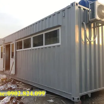 Bán và cho thuê Container Vệ Sinh 40 Feet: Giải Pháp Đa Năng Cho Văn Phòng & Sinh Hoạt Công Trường