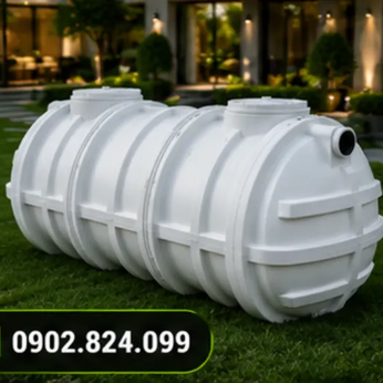 Bể Phốt Nhựa 3 M3 — Bảng Giá, Thông Số FRP vs HDPE Và Tiêu Chí Chọn Đúng Cho Nhà Trọ & Nhà Hàng