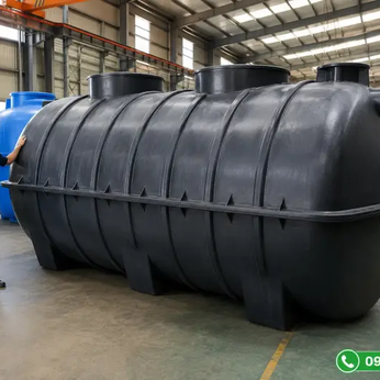 Bể Phốt Nhựa 5m3 (5000 Lít): Thông Số Kỹ Thuật, Bảng Giá  Và Đối Tượng Sử Dụng Phù Hợp