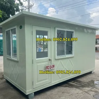 CABIN BẢO VỆ KÈM NHÀ TẮM