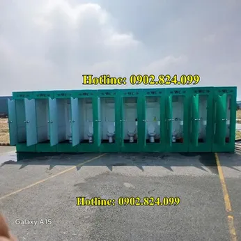 Nhà Vệ Sinh Di Động Composite Giá Rẻ - Bền Đẹp, Giao Hàng Toàn Quốc | Công ty Thiên Ân Điển