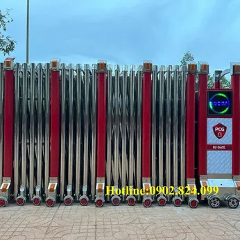 Bảng Báo Giá Cổng Xếp Tự Động Mới Nhất 2026 & Quy Trình Lắp Đặt Chuẩn