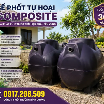 Hầm Tự Hoại Composite - Giải Mã 10 Góc Khuất Thi Công & Bảng Giá Tận Xưởng