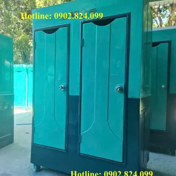 Nhà Vệ Sinh Di Động 2 Buồng VS.2C2 - Hiệu Suất Gấp Đôi, Tiết Kiệm Diện Tích