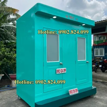 Nhà Vệ Sinh Di Động Buồng Đôi ( Hai buồng)