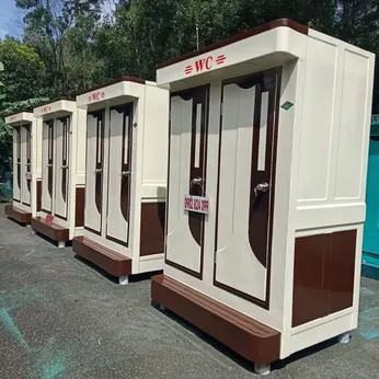 NHÀ VỆ SINH TẠM CÔNG TRƯỜNG