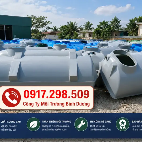 Bể Phốt 4 Ngăn Composite – Cấu Tạo, So Sánh 3 Ngăn vs 4 Ngăn & Bảng Giá Tận Xưởng 