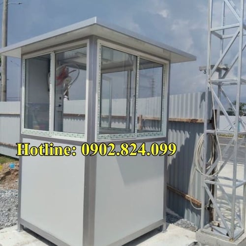 Bốt bảo vệ composite, nhôm kính giá từ 14 triệu | Môi Trường Bình Dương 
