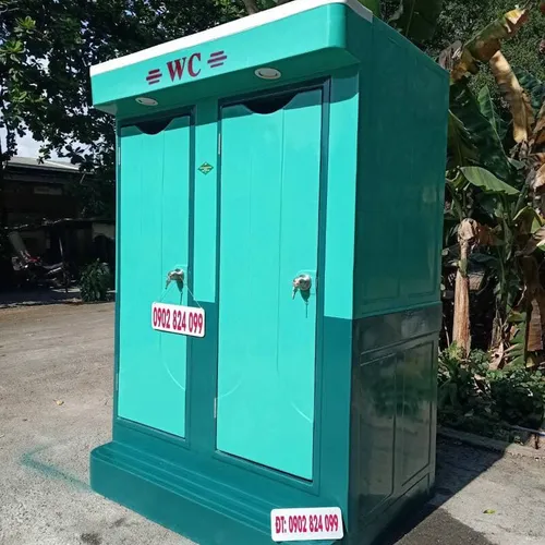 Nhà Vệ Sinh Di Động 2 Buồng: Báo Giá Bán  & Cho Thuê Toàn Quốc
