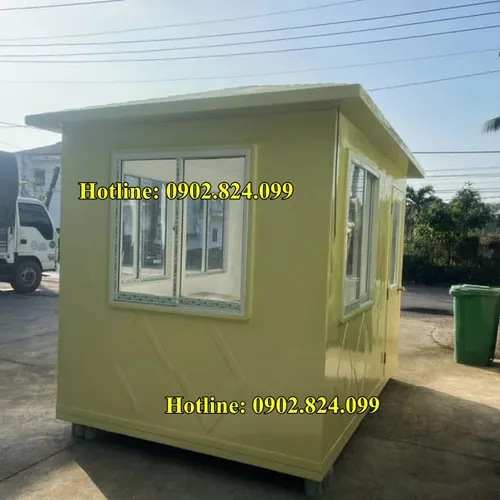 CABIN BẢO VỆ - kích thước : 2,0 x 3,0 x 2,6 m 