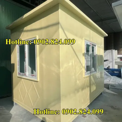 CABIN BẢO VỆ - kích thước : 2,0 x 3,0 x 2,6 m 