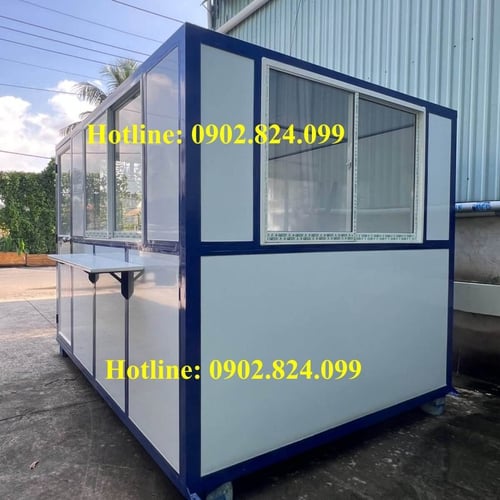 Bốt bảo vệ composite, nhôm kính giá từ 14 triệu | Môi Trường Bình Dương 