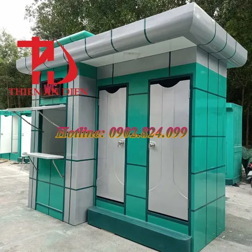 TOILET LƯU ĐỘNG: CÔNG NGHỆ ĐÚC COMPOSITE NGUYÊN KHỐI & NGHỆ THUẬT PHỐI MÀU THƯƠNG HIỆU