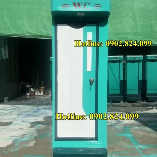 NHÀ VỆ SINH DI ĐỘNG BUỒNG ĐƠN - 240 x 85 x 155 cm 