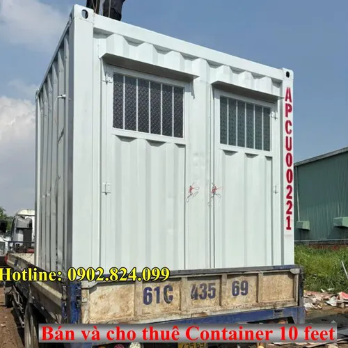 Bán & Cho Thuê Container Văn Phòng 10 Feet Giá Rẻ