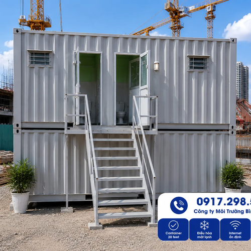 Bể Phốt Container: Giải Pháp Xử Lý Nước Thải Tích Hợp Cho Công Trường & Khu Vực Di Động
